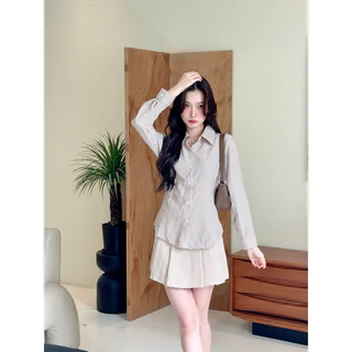 AMY SHIRT : เสื้อเชิ้ตแขนยาว Longsaidoo_