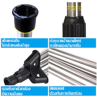 พร้อมวงเล็บ 360 °สเปรย์ สปริงเกอร์ หัวฉีดสปริงเกอร์ ละอองหมอก สปริงเกอร์รดน้ำต้นไม้ สปริงเกอร์สนามหญ้า หัวสปริงเกอร์