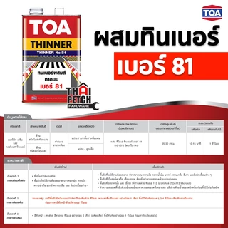 สีทาถนน ทีโอเอ TOA (3 ลิตร) ใช้โค้ดลดได้อีก สีตีเส้น สีจราจร สะท้อนแสง ไม่สะท้อนแสง มีหลายสี