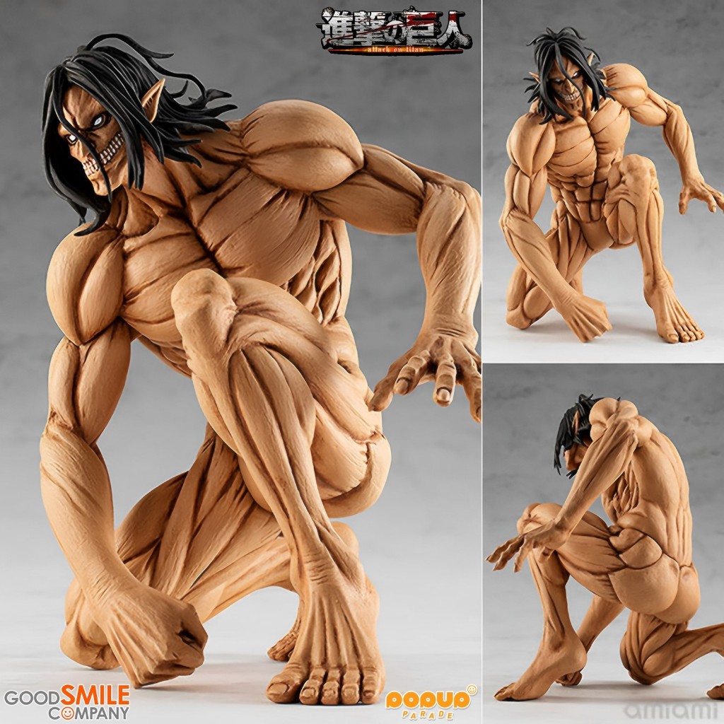 ของแท้ Good Smile Company Pop Up Parade Attack on Titan ผ่าพิภพไททัน Eren Yeager เอเลน เยเกอร์ ร่างย
