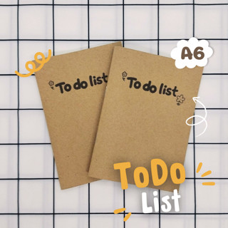 สมุด todo list ขนาด A6 48 หน้า
