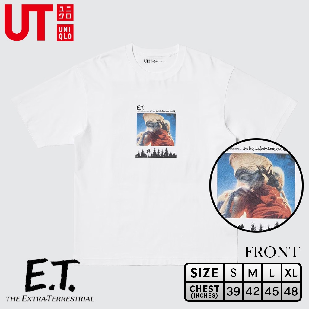 เสื้อยืด Uniqlo UT - Universal Movies 02 E.T.