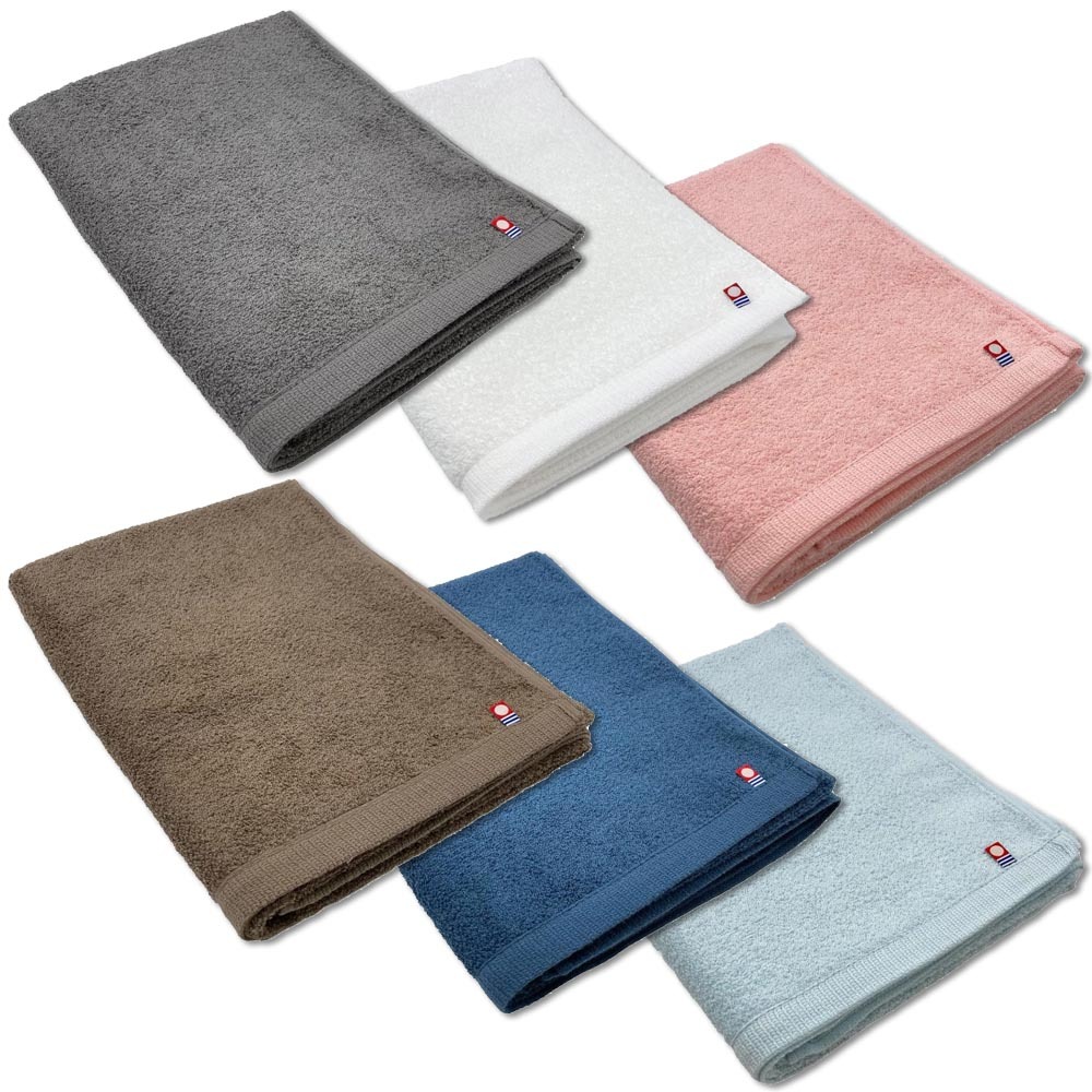 Imabari ผ้าขนหนู N สี ผ้าขนหนูอาบน้ำ บาง เรียบ ของใช้ในบ้านญี่ปุ่น