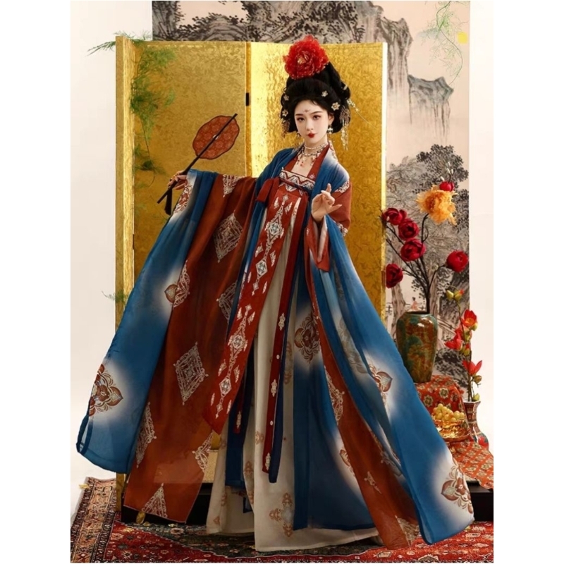 ●○พรีออเดอร์○●  ชุดฮั่นฝูราชวงศ์ถังสุดหรูหรา | wanwan.pita ร้านชุดจีนโบราณ |