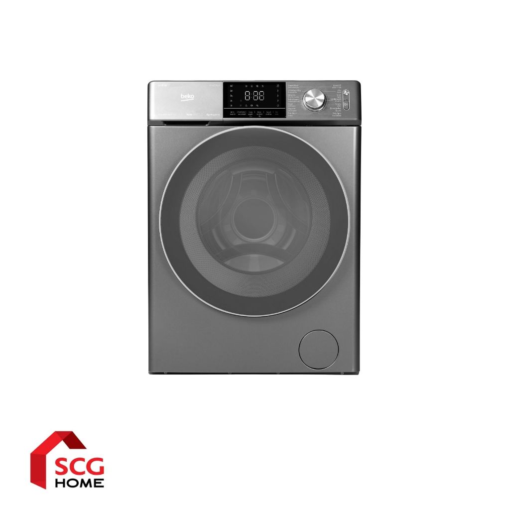 BEKO เครื่องซัก-อบผ้า รุ่น WDW1287PD1M ความจุ ซัก 12 Kg./อบ 8 Kg. พร้อมบริการติดตั้ง