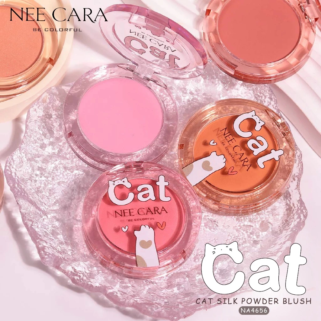 NEE CARA บลัช ยูนิแมว NA4656 | 𝗖𝗔𝗧 𝗦𝗜𝗟𝗞 𝗣𝗢𝗪𝗗𝗘𝗥 𝗕𝗟𝗨𝗦𝗛