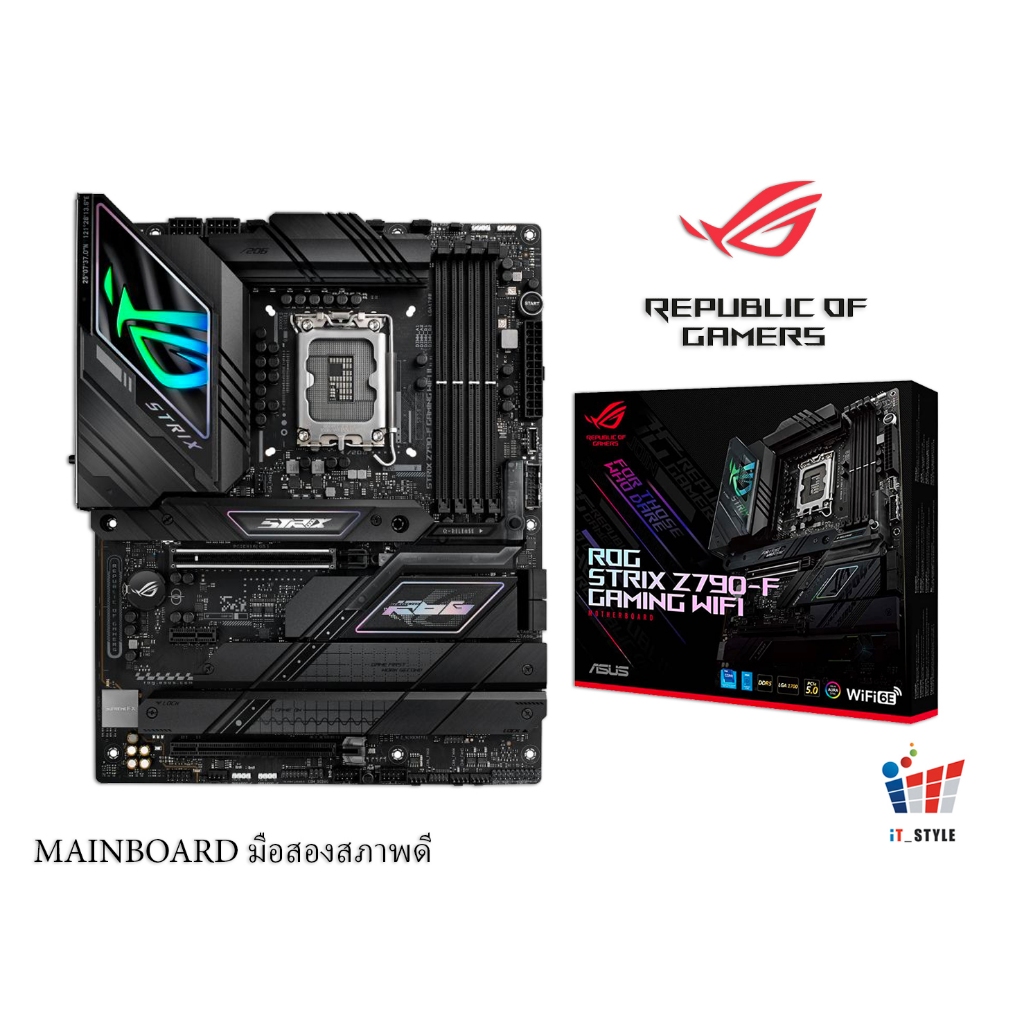MAINBOARD (เมนบอร์ด) ASUS ROG Z790-F GAMING WIFI II LGA 1700 ประกันศูนย์ไทย