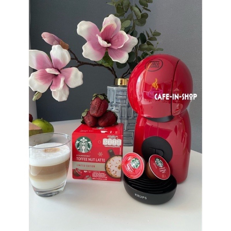 KRUPS เครื่องชงกาแฟแคปซูล💥Doice gustoมี3สีใส่กาแฟNescafe Dolce gusto&starbuckรุ่นPiccolo XSประกัน2ปี
