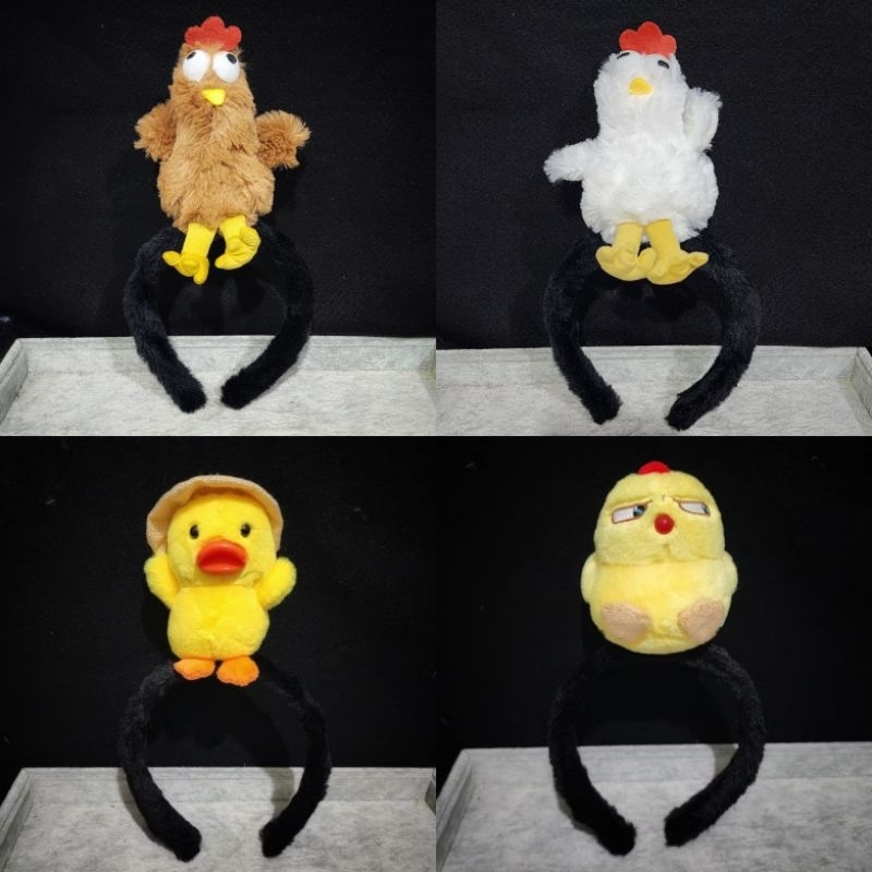 ที่คาดผมตุ๊กตาน้องเป็ดน่ารัก มี 4 แบบ