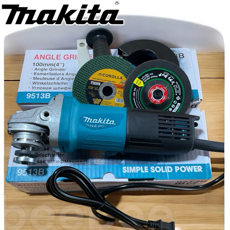 หินเจียmakita 4”แถม2ใบ ตัด  เจีย พร้อมอุปกรณ์ครบชุด