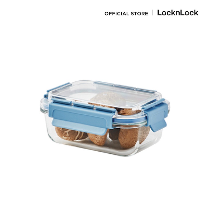LocknLock กล่องถนอมอาหารแบบใส Tritan Dome Glass Container ความจุ 640 ml. รุ่น LLG492