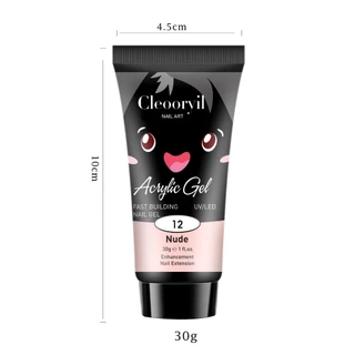 โพลี่เจล เจลต่อเล็บ ขนาด 30 ML โพลี่เจลต่อเล็บ Poly gel ต่อเล็บเจล เล็บเจล