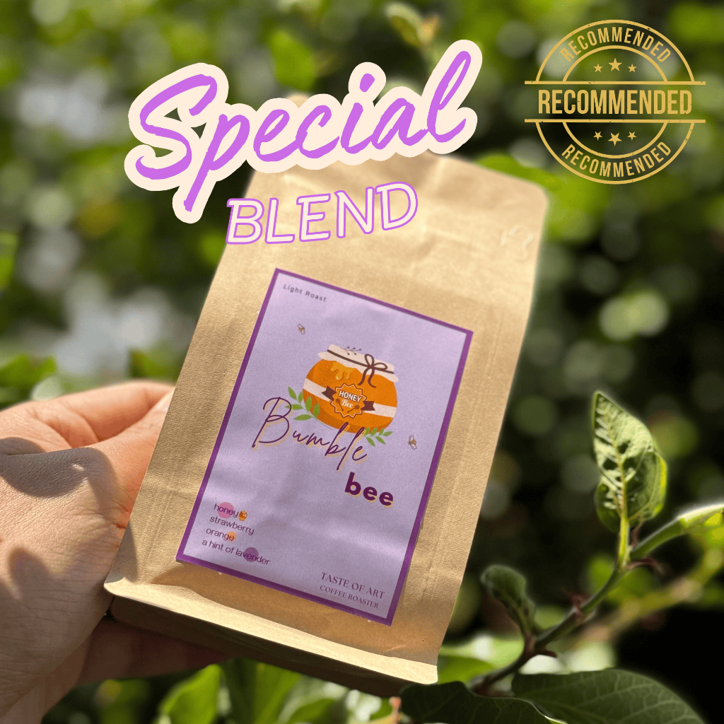 เมล็ดกาแฟคั่วอ่อน Bumble Bee Special Blend ขนาด(120g/250g/500g/1000g)