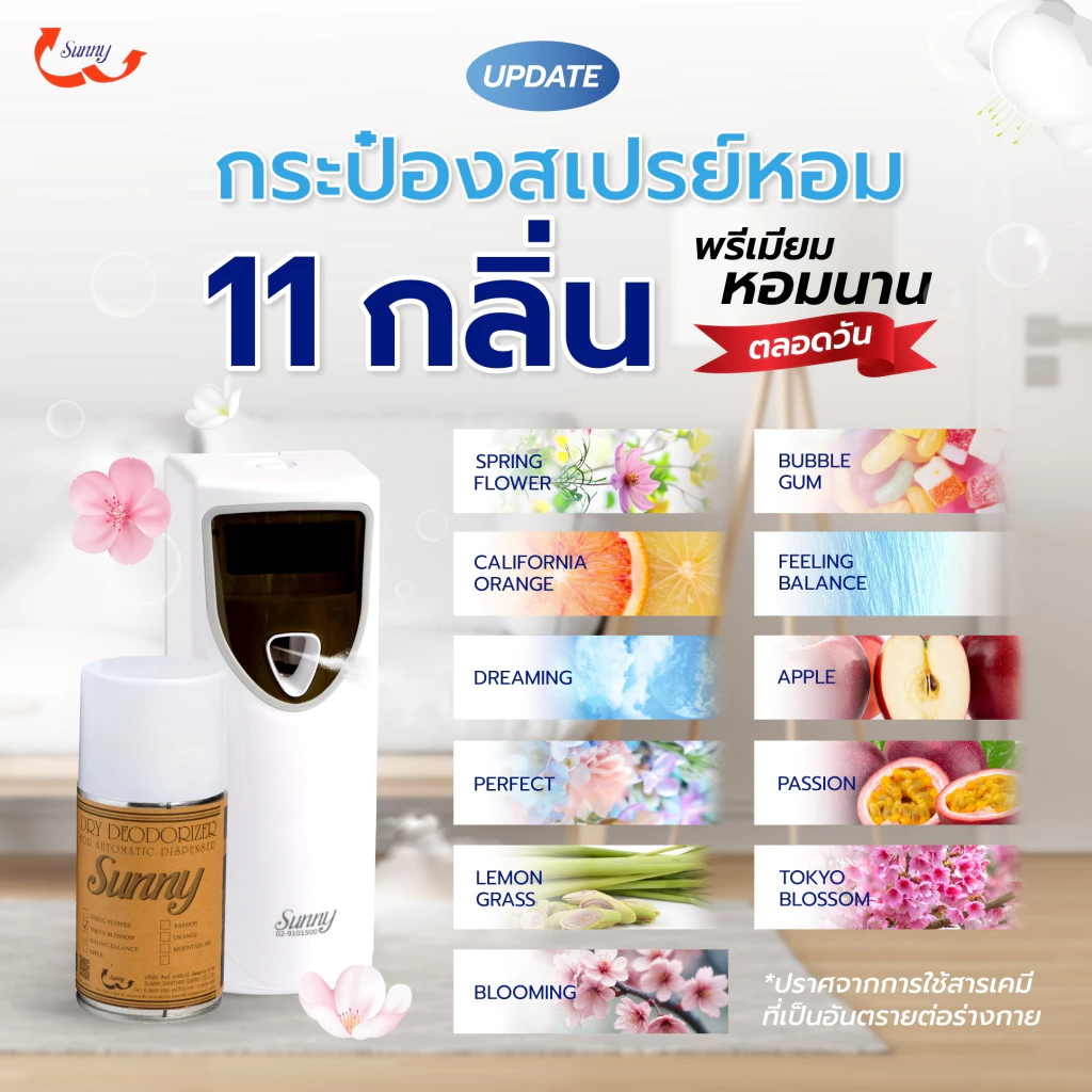SUNNY กระป๋องสเปรย์หอม