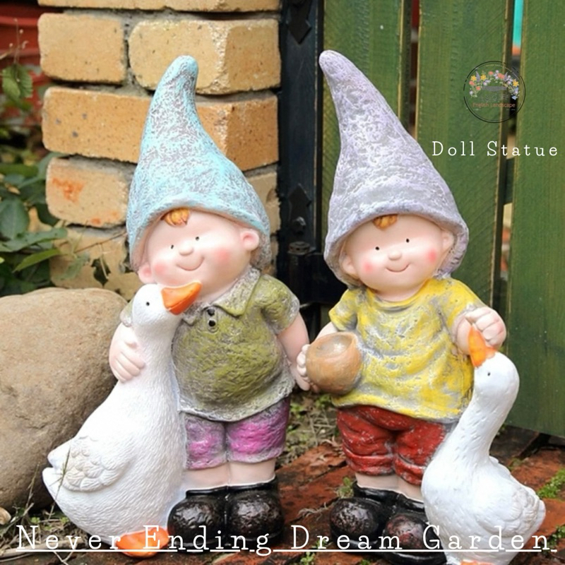 Doll Statue ตุ๊กตาปั้น อุปกรณ์ตกแต่งสวน
