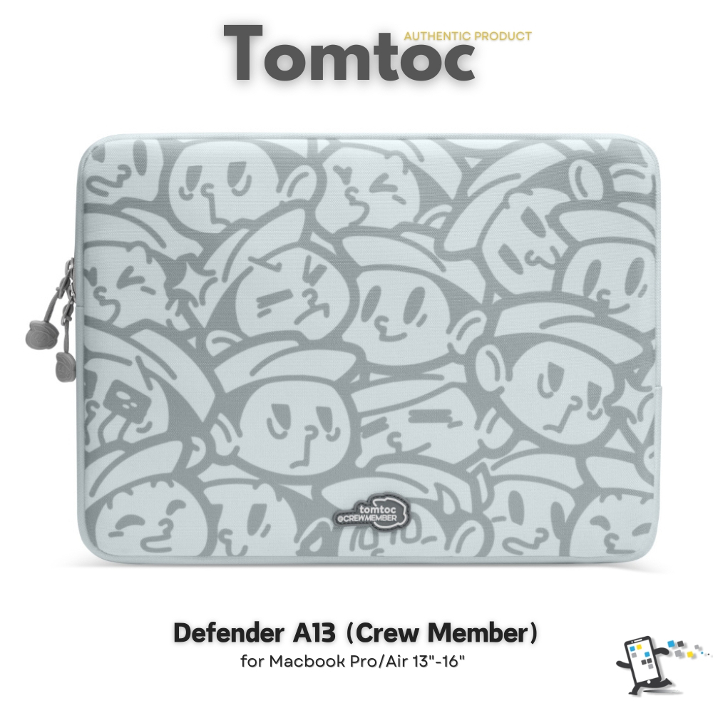 Tomtoc Defender A13 (CrewMember) กระเป๋าสำหรับ Macbook Pro 14-16" และ Macbook Air 13-15"
