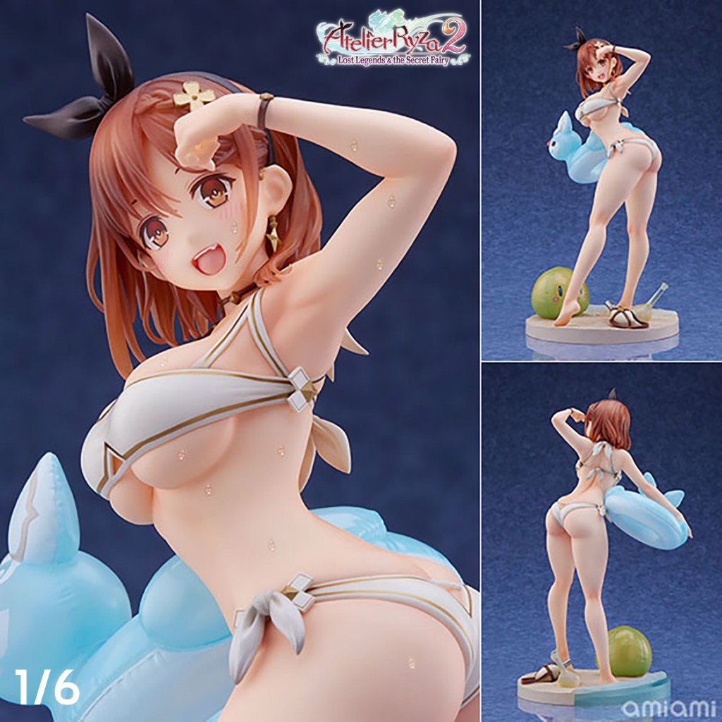 ฟิกเกอร์ Atelier Ryza 2 อาเทลี่ ไรซ่า Reisalin Stout Ryza ไรซาลิน สเตาต์ ไรซ่า 1/6 ชุดว่ายน้ำ สีขาว White Bikini Summer