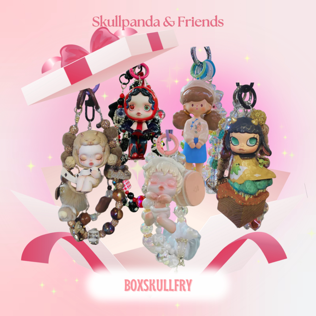 Mikurokapon พวงกุญแจArt toy  Art toy งานแท้พร้อมการ์ด