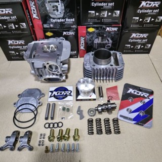 ชุดเสื้อลูกฝา125led/วาฬปี2012-2022 ลูก57/59 4วาล์ว 18/21