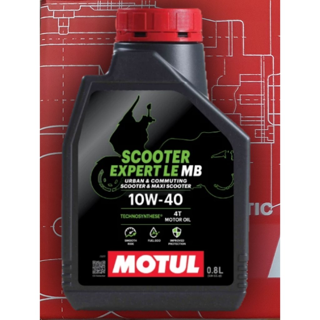 Motul Scooter Expert 10W40 MB 0.8L.