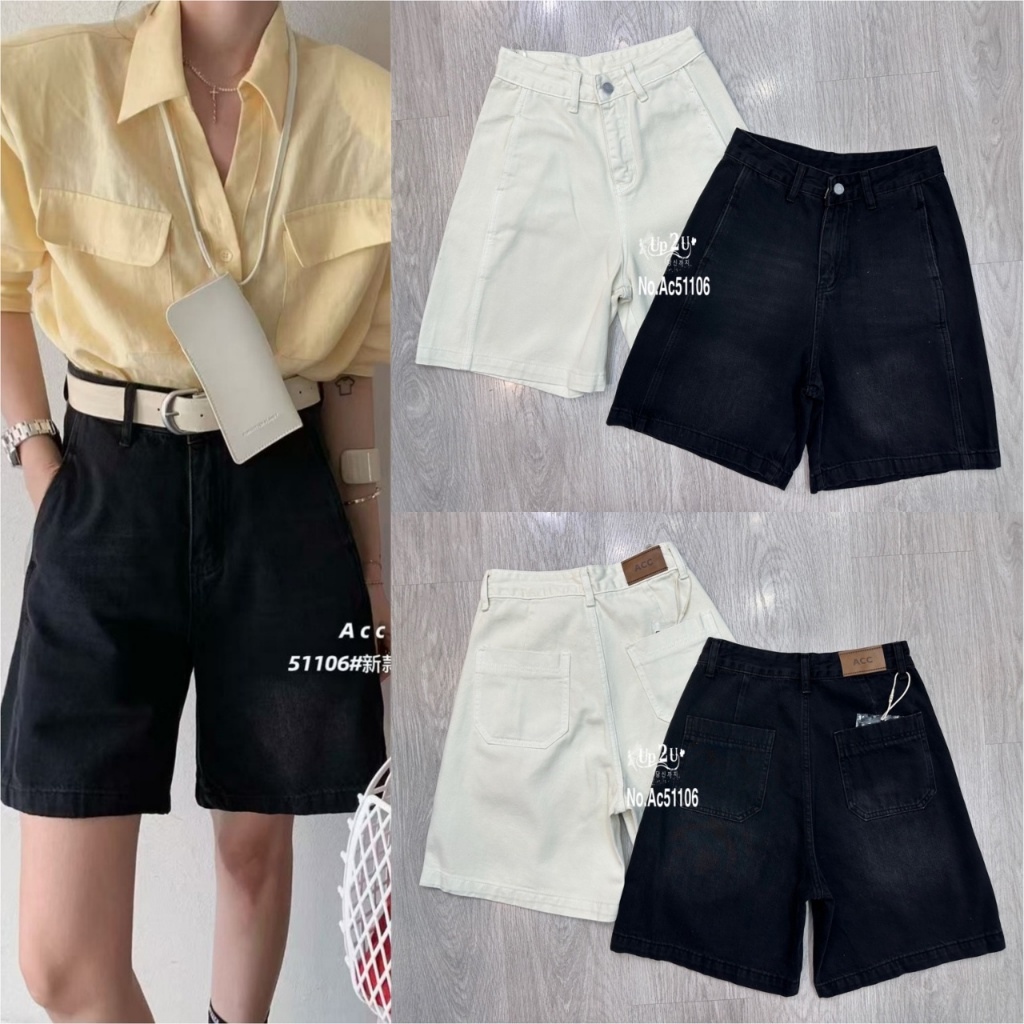 AC51106# กางเกงยีนส์ทรงบอย