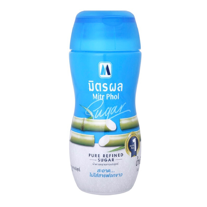 มิตรผล น้ำตาลทรายขวด 220 กรัม (แพ็ก 4 ขวด)