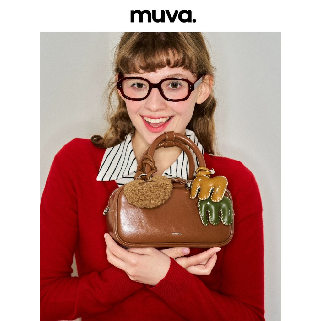 Muva Boston Bag พร้อมส่ง‼️ ครบทุกสี ของแท้ 100% กดจาก Official Muva