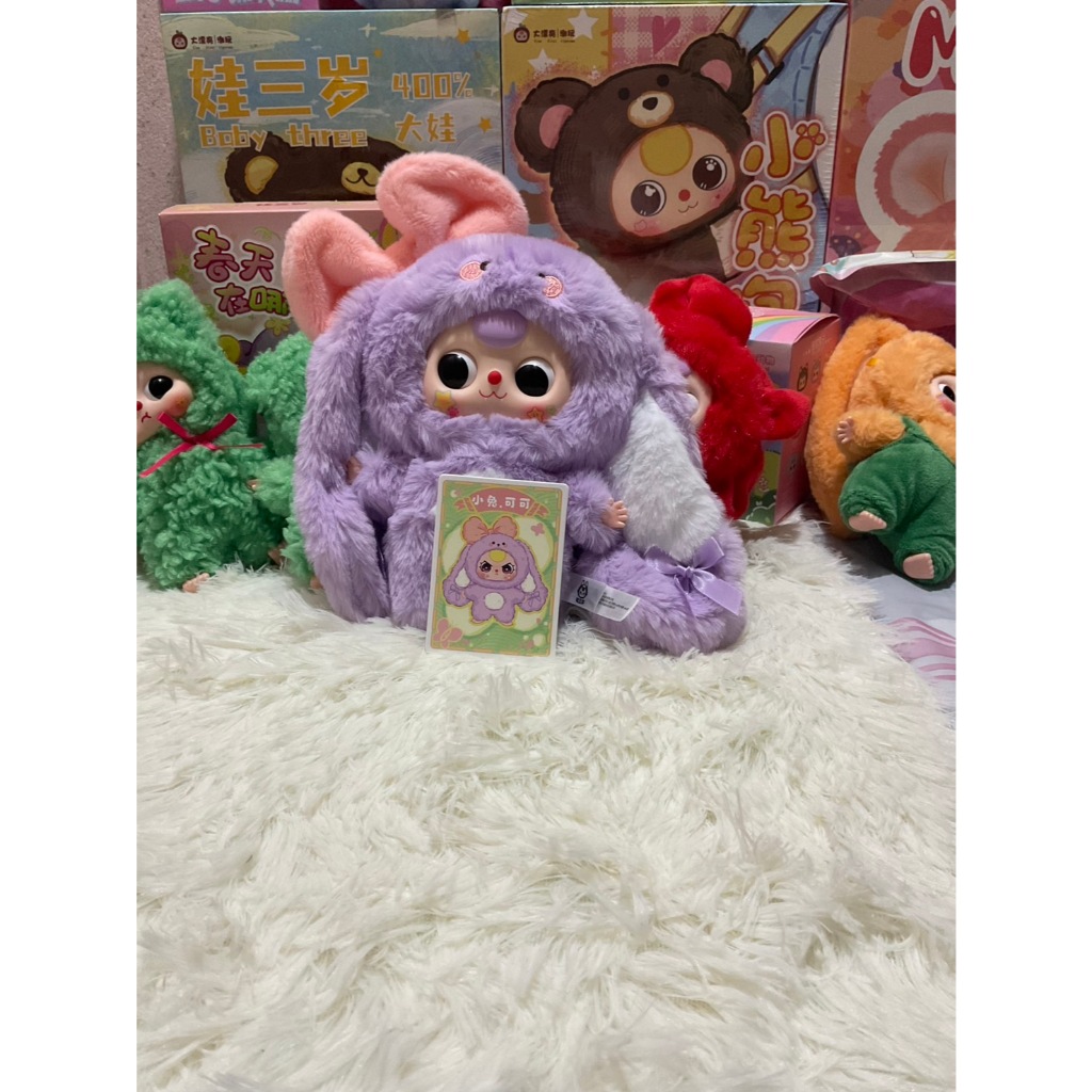 แบบเลือกตัว Baby three rabbits return ขอดูเพิ่มเติมในไลฟ์ได้ *บางกล่องเยิน