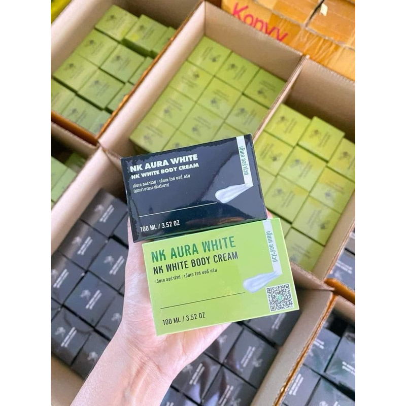 NK ออร่าไวท์ ครีมเอ็นเค ออร่าไท์ กล่องดำ