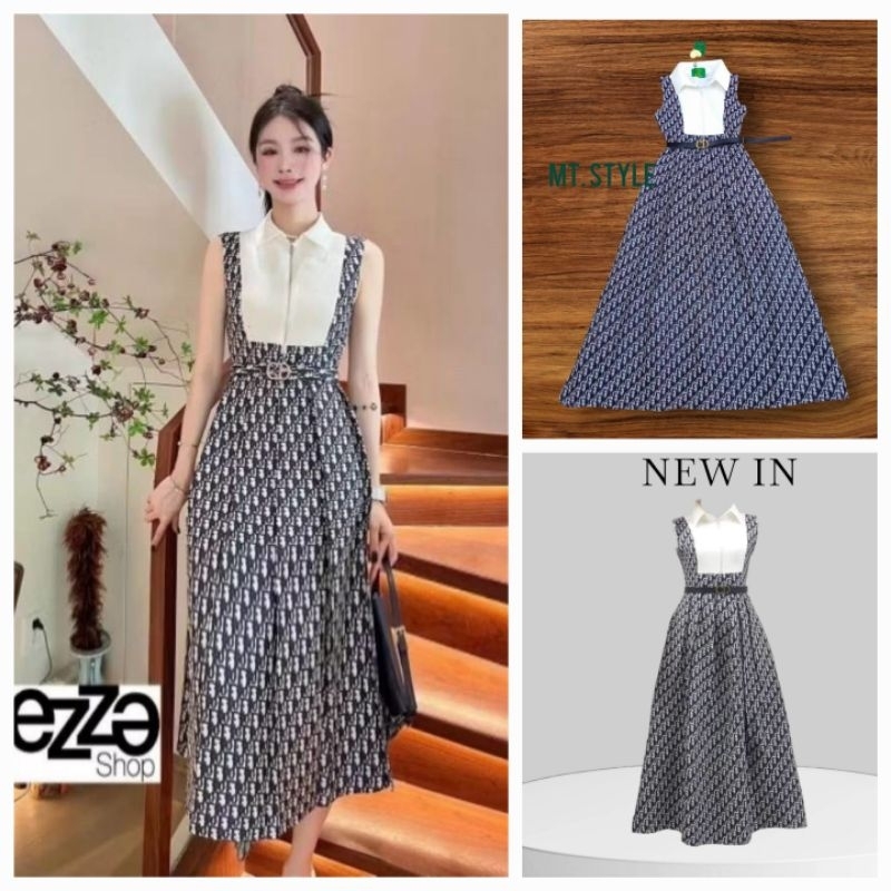 4435💘ดำมีM,2xl[ปกติ]ยาว46"เดรสยาวผ้าทองพรี่เมี่ยม