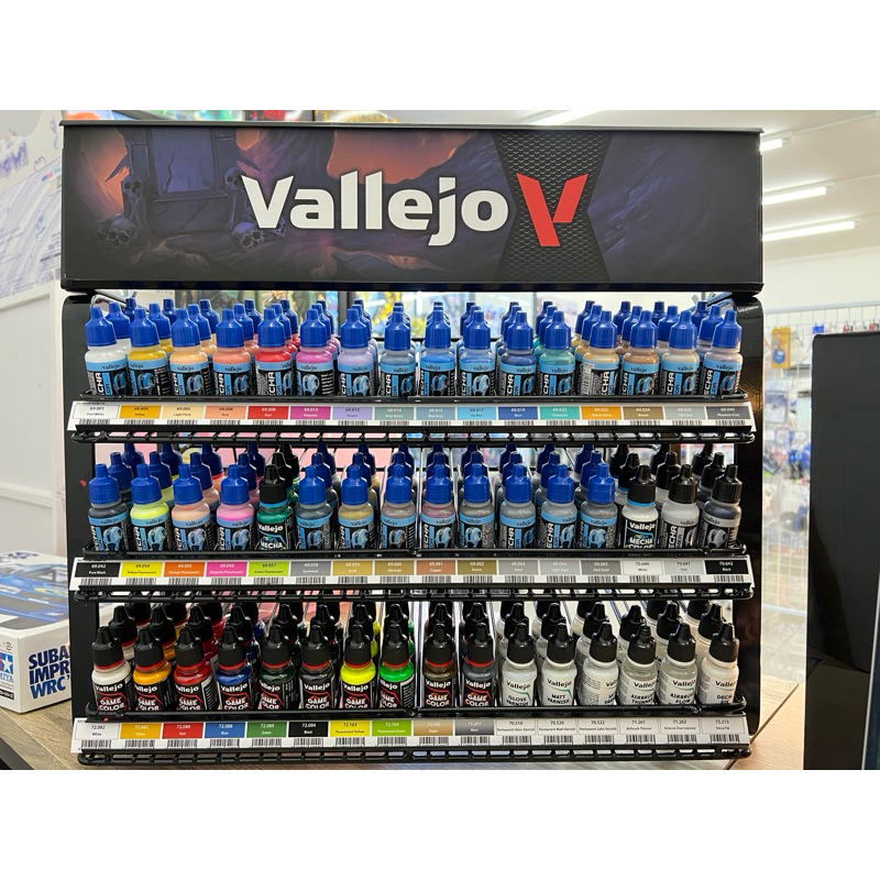 สี Vallejo สีเบส สีทึบ สีหลัก