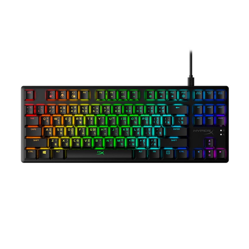 KEYBOARD (คีย์บอร์ด) HYPERX ALLOY ORIGINS CORE (HYPERX BLUE SWITCH)(4P5P2AH)(EN/TH)-ของแท้ 2 ปี