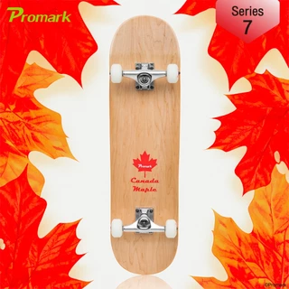 (ประกัน 1ปี) แถมฟรี! สนับชุด Promark สเก็ตบอร์ด ฟรี! สลักชื่อเลเซอร์ Skateboard Canada Maple Limited