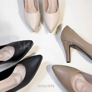 ✨New ✨รองเท้าคัชชูส้นสูง หัวแหลม 3.5 นิ้ว SHOESNITA