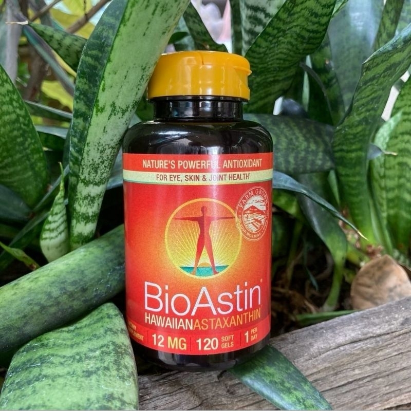 💲พร้อมส่ง Nutrex Bioastin Hawaiian Astaxanthin 12 mg. 120 เม็ด สาหร่ายแดง