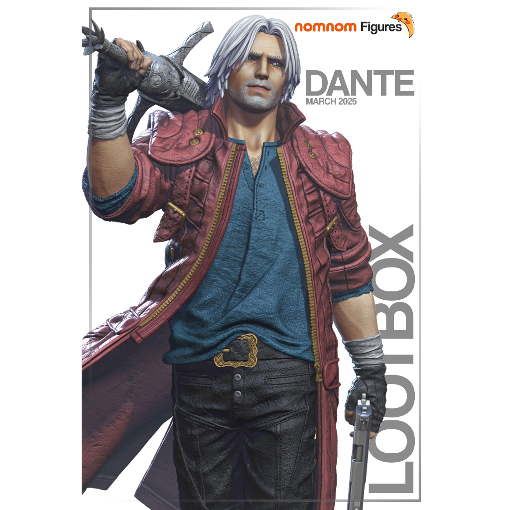 Devil May Cry - Dante 1/10 [โมเดลเรซิ่นไม่ทำสี]