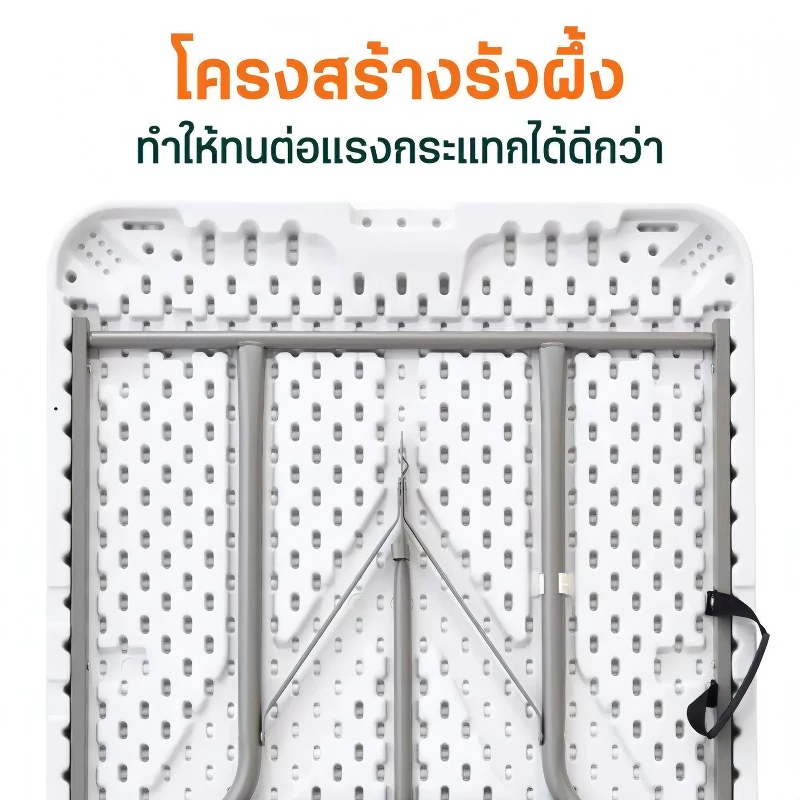 🚚จัดส่งฟรี โต๊ะพับในร่ม โต๊ะปิค โต๊ะพับได้ โต๊ะแคมป์ปิ้ง โต๊ะอเนกประสงค์ โต๊ะพับสนาม พกพา ใช้ในบ้าน thumbnail 7