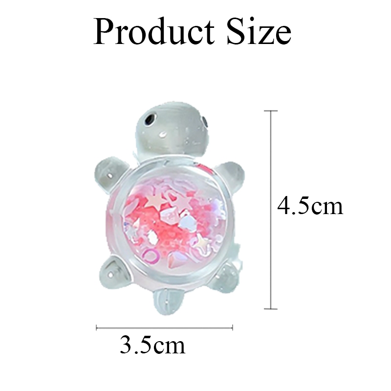 🎈เต่าเรืองแสงสวนปลา Miniatures เครื่องประดับ Mini Luminous Glitter เต่าตกแต่งบ้านภูมิทัศน์หัตถกรรม unomma