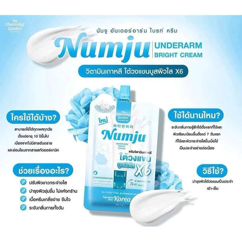 [มีรหัสตัวแทน ของแท้100%]Numju นัมจู ครีม โลชั่นวิตามินเกาหลีเข้มข้น Vitamin Whitening Lotion 100g thumbnail 4