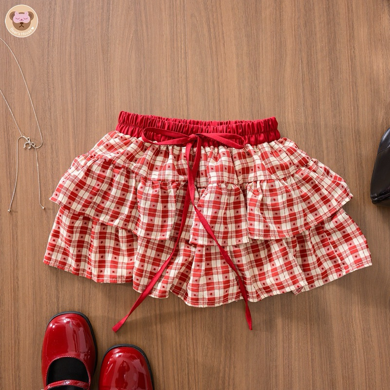 Belly Scott Skirt กระโปรงลายสก็อต ผู้หญิง เสื้อผ้าแฟชั่นมาใหม่ - รูปที่ 2