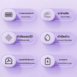 เครื่องโกนหนวด ที่กันจอนขนแบบพกพาไฟฟ้า 2ใน1 สําหรับผู้ชายและผู้หญิงพร้อมฟังก์ชั่นกําจัดขน