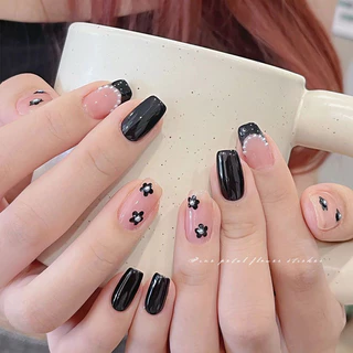 สติกเกอร์ดอกไม้สีๆ ตกแต่งหน้าเล็บ สินค้าพร้อมส่ง