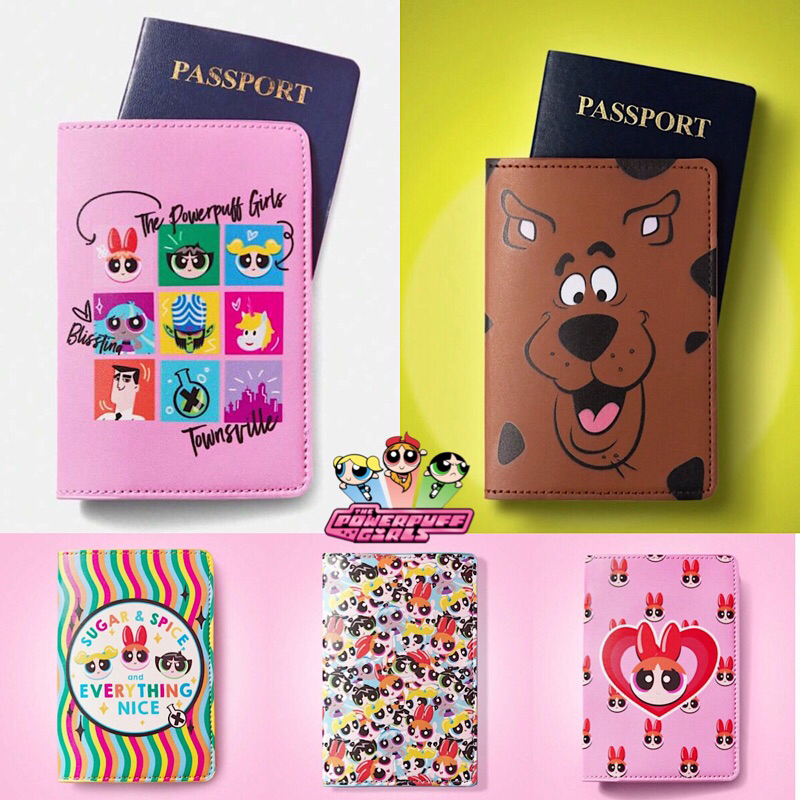 [พร้อมส่ง🇹🇭] กระเป๋าใส่พาสปอร์ต Scooby Doo / Powerpuff Girls ลิขสิทธิ์แท้💯%