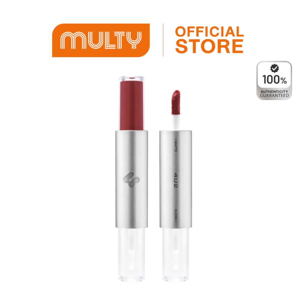 4U2 Twogether Matte&Gloss Lip 2 g.ลิปแมทกลอส