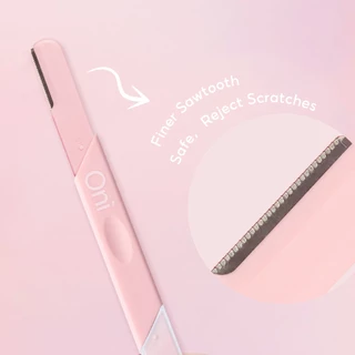 Oni Double-ended Eyebrow Razor (2pcs) Painless Facial Hair Remover + Precision Brow Shaper มีดโกนขนคิ้ว ไม่เจ็บ