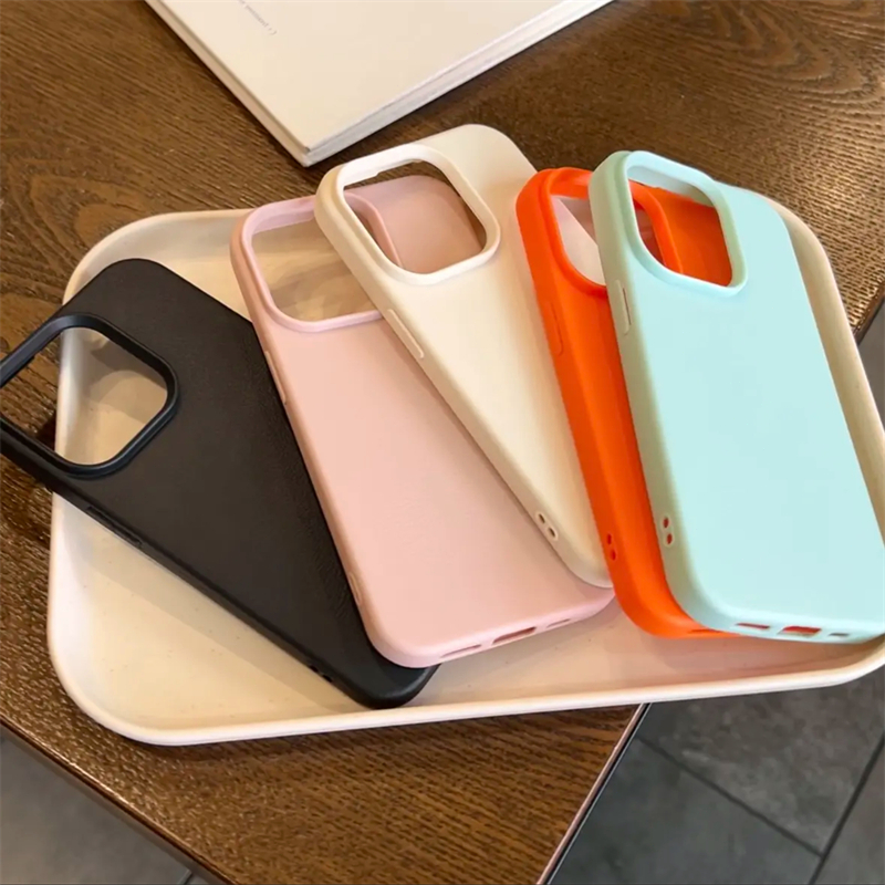 เคสโทรศัพท์มือถือ for iPhone 13 11 15 16 Pro Max Case iPhone 11 17 12 14 Pro Max XR XS Max Air ลักษณะผิว สัมผัสผิว