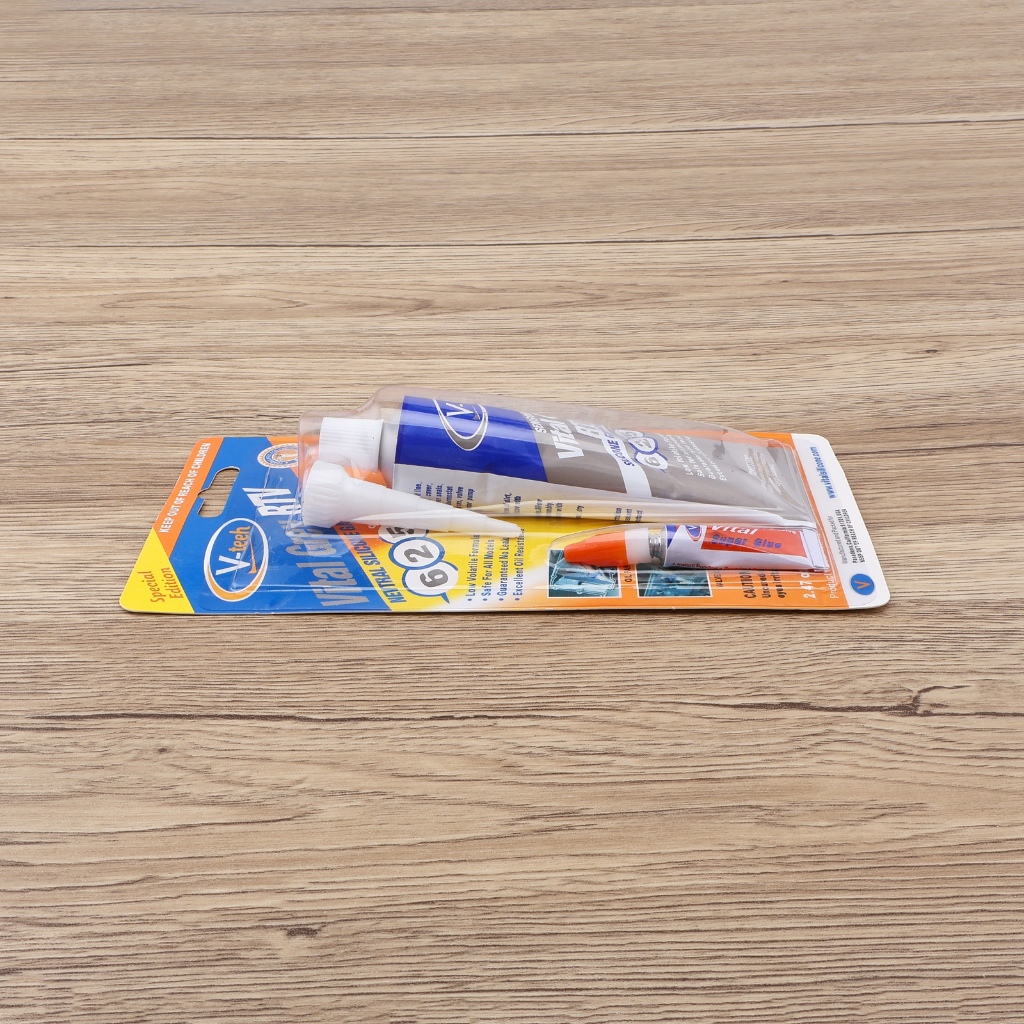 กาวประเก็นเสื้อสูบ 1หลอด/1หลอด+กาว520 ประเก็น กาวแดง ทาประเก็น ขนาด 85 กรัม สินค้าใช้ดี - รูปที่ 6