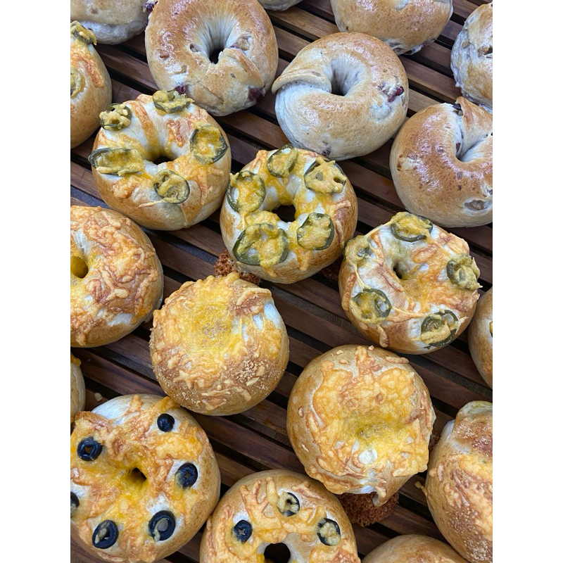 bagels (homemade เบเกิล)