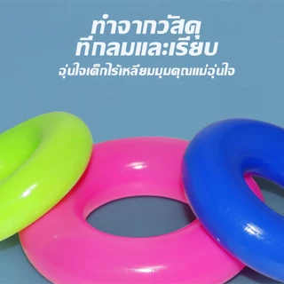เจดีย์ไม้ มีสีสดใสและสีพาสเทล หอคอยไม้ ห่วงเรียงชั้น ของเล่นไม้สวมหลัก ของเล่นไม้ เสริมพัฒนาการเด็ก