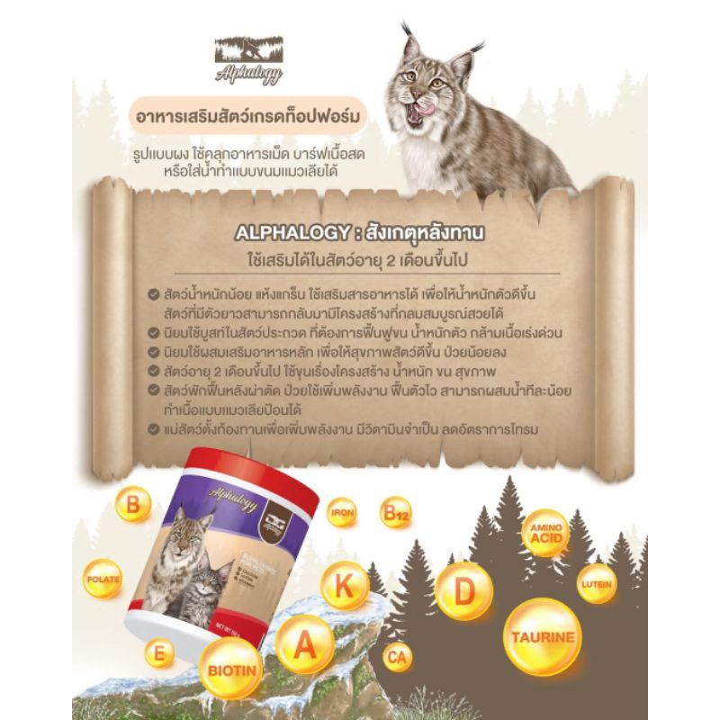 แบ่งขาย อาหารเสริมสำหรับแมว โรยอาหารได้ทุกวัน (ถุงเเบ่งงง)